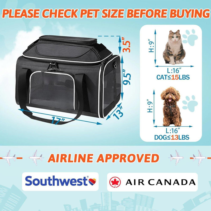 Best pet carrier for southwest airlines hotsell